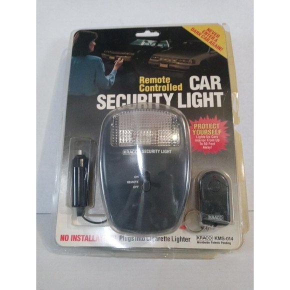 CAR SECURITY LIGHT REMOTE CONTROLLED KRACO KMS-014  New - Picture 2 of 8
